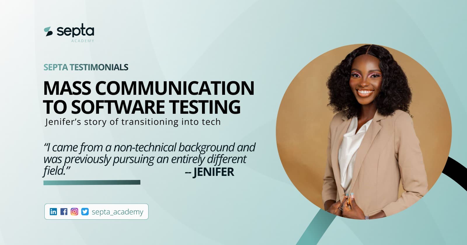 Septa Academy Success Story: From Beginner To Tech Professional